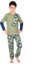 Erkek Çocuk Niver Give Up %100 Pamuk Pijama Takımı 1