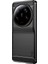 Xiaomi 13 Ultra Yumuşak Tpu Telefon Kılıfı Karbon Fiber Fırçalanmış Geri Kapak Black (Yurt Dışından) 2