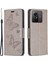 Xiaomi Redmi Için Note 12S 4g Stand Cüzdan Telefon Kılıfı Kelebek Baskılı Deri Flip Kapak Kayış-Grey (Yurt Dışından) 1