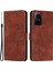 Xiaomi Için Redmi Note 12S 4g Deri Telefon Kılıfı Stand Baskılı Kalp Cüzdan Cilt Touch Cover-Brown (Yurt Dışından) 1