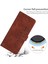 Xiaomi Için Redmi Note 12S 4g Deri Telefon Kılıfı Stand Baskılı Kalp Cüzdan Cilt Touch Cover-Brown (Yurt Dışından) 4