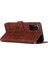 Xiaomi Için Redmi Note 12S 4g Deri Telefon Kılıfı Stand Baskılı Kalp Cüzdan Cilt Touch Cover-Brown (Yurt Dışından) 5
