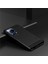 Xiaomi 13 Lite/civi 2 5g Karbon Fiber Fırçalanmış Akıllı Telefon Kasası Çizilmeye Dayanıklı Tpu Telefon Geri Kapak-Siyah (Yurt Dışından) 2