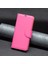 Xiaomi Redmi Için Flip Stand Telefon Kapağı Not 12S 4g, Cüzdan Pu Deri Litchi Doku Telefon Kılıfı Strap-Rose (Yurt Dışından) 4
