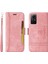 Xiaomi Için Redmi Note 12S 4g Cüzdan Telefon Kapağı Dikiş Baskılı Baskılı Anti Drop Pu Deri Kılıf Pembe (Yurt Dışından) 1