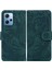 Xiaomi Redmi Için Note 12 4g Cüzdan Kılıfı Stand Tiger Baskı Flip Folio Pu Deri Telefon Kapak Yeşili (Yurt Dışından) 1