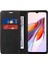 Xiaomi Redmi Için 12C 4G/11A 4g/poco C55 4g Telefon Cüzdan Kılıfı Rfıd Blowıng Deri Stand Kapağı Black (Yurt Dışından) 2