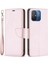 Xiaomi Için Cüzdan Kılıfı Redmi 12C 4g Pu Deri Telefon Kılıf Düz Renk Stand Mobil Telefon Kapak Gül Golü (Yurt Dışından) 1