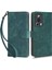 Xiaomi 13 Lite/civi 2 5g Cüzdan Telefon Kılıfı Rfıd Engelleme Stand Stand Strap-Yeşil ile Deri Kapağı (Yurt Dışından) 1