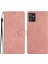 Xiaomi Redmi Için Deri Telefon Kılıfı Not 12 4g, Cilt Touch Cüzdan Standı Kapak Çizgisi Altın (Yurt Dışından) 2