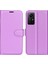 Xiaomi Için Redmi Not 12S 4g Litchi Doku Cüzdan Telefon Kapağı Standı Pu Deri Kılıf (Yurt Dışından) 1