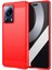 Xiaomi 13 Lite/civi 2 5g Karbon Fiber Fırçalanmış Akıllı Telefon Kasası Çizilmeye Dayanıklı Tpu Telefon Geri Kapak Kırmızısı (Yurt Dışından) 1