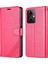 Xiaomi Redmi Için Note 12 5g (Global)/(Hindistan)/(Çin)/poco X5 5g Pu Deri Telefon Kılıf Cüzdan Stand Telefon Kapak-Kırmızı (Yurt Dışından) 1
