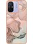 Xiaomi Redmi Için 12C 4G/11A 4g Telefon Kılıfı 2.0mm Elektrapan Imd Mermer Desen Tpu Kapak Pembe (Yurt Dışından) 2