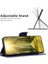 Xiaomi 13 Lite/civi 2 5g Telefon Deri Kılıf Cüzdan Stand Butterfly Strap-Dark Mavi ile Baskılı Telefon Kapağı (Yurt Dışından) 2