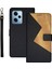 Xiaomi Redmi Için Note 12 Pro 5g/note 12 Pro Speed ​​5g/poco X5 Pro 5g Renk Ekleme Pu Deri Kart Yuvaları Kapak Standı Manyetik Kapatma Flip Telefon Kılıfı Kayış-Black (Yurt Dışından) 1