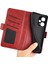 Xiaomi Için Redmi Note 12 Turbo/poco F5 5g Cüzdan Flip Telefon Kapağı Buzağı Dokusu Pu Deri Standı Folio Case-Red (Yurt Dışından) 4