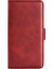 Xiaomi Için Redmi Note 12 Turbo/poco F5 5g Cüzdan Flip Telefon Kapağı Buzağı Dokusu Pu Deri Standı Folio Case-Red (Yurt Dışından) 5