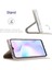 Xiaomi 13 Lite/civi 2 5g Pu Deri Stand Kartı Yuvaları Telefon Kılıf Mobil Telefon Kapak-Khaki (Yurt Dışından) 3