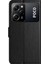 Xiaomi Poco X5 Pro 5g/redmi Için Note 12 Pro Speed ​​5g/not 12 Pro 5g Litchi Doku Telefon Kılıfı Pu Deri Stand Cüzdan Kapak Black (Yurt Dışından) 5