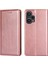 Xiaomi Için Redmi Note 12 Turbo/poco F5 5g Cüzdan Telefon Kılıfı Pu Deri Deri Dergi Manyetik Kapanış Standı Kapak Golü Altın (Yurt Dışından) 1