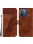 Xiaomi Redmi 12C Için 4g Şok Geçirmez Telefon Kapağı 7 Şekilli Baskılı Pu Deri Cüzdan Standı Case-Brown (Yurt Dışından) 1