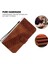 Xiaomi Redmi 12C Için 4g Şok Geçirmez Telefon Kapağı 7 Şekilli Baskılı Pu Deri Cüzdan Standı Case-Brown (Yurt Dışından) 4