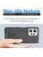 Xiaomi Için Redmi Note 12 4g Yumuşak Tpu Kılıfı Kare Izgara Doku Anti-Drop Arka Kapak Black (Yurt Dışından) 4