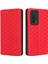 Xiaomi Için Şok Geçirmez Telefon Kılıfı Redmi Poco F5 Pro 5g/redmi K60 Pro 5G/K60 5G/K60 Şampiyon Edition Flip Deri Telefon Kapağı Stand Standı Cüzdan-Kırmızı (Yurt Dışından) 1
