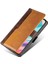 Xiaomi 13 Ultra Pu Deri Stand Kapağı Kontrast Renkli Flip Cüzdan Telefon Case-Sark Kahverengi+Altın (Yurt Dışından) 3