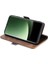 Xiaomi 13 Ultra Pu Deri Stand Kapağı Kontrast Renkli Flip Cüzdan Telefon Case-Sark Kahverengi+Altın (Yurt Dışından) 5