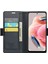 Xiaomi Redmi Için Deri Kılıf Not 12 4g Rfıd Stand Cüzdan Black ile Telefon Kapağı (Yurt Dışından) 2