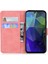 Xiaomi Için Redmi Note 12 5g (Global)/(Hindistan)/(Çin)/poco X5 5g Pu Deri Telefon Kılıfı Düz ​​renk Stand Cüzdan Kapak Pembe (Yurt Dışından) 5