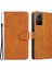 Xiaomi Için Redmi Note 12S 4g Cüzdan Stand Telefon Deri Kılıf Buzağı Doku Telefon Kapağı Kayış-Brown (Yurt Dışından) 1