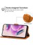 Xiaomi Için Redmi Note 12S 4g Cüzdan Stand Telefon Deri Kılıf Buzağı Doku Telefon Kapağı Kayış-Brown (Yurt Dışından) 4