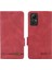 Xiaomi Için Redmi Not 12S 4g Toz Geçirmez Telefon Kılıfı Donanım Dekor Stand Kapağı Cüzdan Pu Deri Kabuk Rose (Yurt Dışından) 1