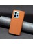 Xiaomi Için Cüzdan Kapağı Redmi Not 12 4g Pu Deri Litchi Doku Dikkatli Stand Telefon Kılıfı Strap-Brown (Yurt Dışından) 5