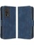 Xiaomi Için Telefon Cüzdan Kapağı Poco F5 Pro 5g/redmi K60 Pro 5G/K60 5G/K60 Şampiyon Edition Pu Pu Deri Çoklu Kart Yuvaları Stand Telefon Kılıf Mavisi (Yurt Dışından) 1