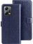 Xiaomi Redmi Için Note 12 5g (Çin)/(Hindistan)/(Global)/poco X5 5g Pu Deri Telefon Kılıfı Cüzdan Telefon Stand Kapak-Dark Blue (Yurt Dışından) 1