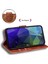 Xiaomi Için Redmi Note 12 Turbo/poco F5 5g Telefon Kılıfı Cüzdan Stand Baskılı Tiger Pu Deri Kapak Kahverengi (Yurt Dışından) 2