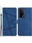 Xiaomi Redmi K60 5G/K60 Pro 5g/poco F5 Pro 5g Cüzdan Deri Telefon Kılıf Çılgın At Doku Basılı Çizgiler Kabuk Mavisi (Yurt Dışından) 1