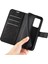 Xiaomi Redmi Için Note 12 Pro 5g/note 12 Pro Speed ​​5g/poco X5 Pro 5g Cep Telefon Kılıf Buzağı Dokusu Stand Cüzdan Flip Cover-Black (Yurt Dışından) 4