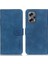 Xiaomi Için Khazneh Redmi Note 12 Turbo/poco F5 5g Pu Deri Telefon Kapağı Retro Doku Cüzdan Standı Case-Blue (Yurt Dışından) 1