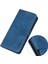Xiaomi Için Khazneh Redmi Note 12 Turbo/poco F5 5g Pu Deri Telefon Kapağı Retro Doku Cüzdan Standı Case-Blue (Yurt Dışından) 4