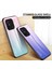 Xiaomi Redmi Için 12C 4g Gradyan Renkli Telefon Kılıfı Temperlenmiş Cam+Pc+Tpu Kapak Sınıflandırıcı Pembe Mor (Yurt Dışından) 3