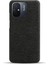 Xiaomi Redmi Için Cep Telefonu Kılıfı 12C 4g Düz Renk Kıç Çizgiye Karşı Pc+Bez Telefon Geri Kapak Black (Yurt Dışından) 2