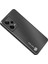 Xiaomi Redmi Için Note 12 Pro 5g Tpu Çerçeve Telefon Kılıfı Fırçalanmış Alüminyum Alaşım Arka Kapak Black (Yurt Dışından) 1