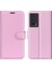 Xiaomi Poco F5 Pro 5g/redmi K60 Pro 5G/K60 5g Litchi Doku Pu Deri Cüzdan Şok Geçirmez Telefon Kapak-Pembe (Yurt Dışından) 1