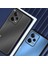 Xiaomi Redmi Için Note 12 Pro 5g Tpu Çerçeve Telefon Kılıfı Fırçalanmış Alüminyum Alaşım Arka Kapak Black (Yurt Dışından) 4