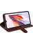 Xiaomi Için Redmi 12C 4g Anti-Fall Flip Telefon Kılıf Cüzdan Stand Çılgın At Doku Deri Koruyucu Kapak Kahverengi (Yurt Dışından) 3